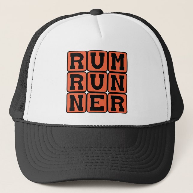 Rum Runner, Cocktail Truckerkappe (Vorderseite)
