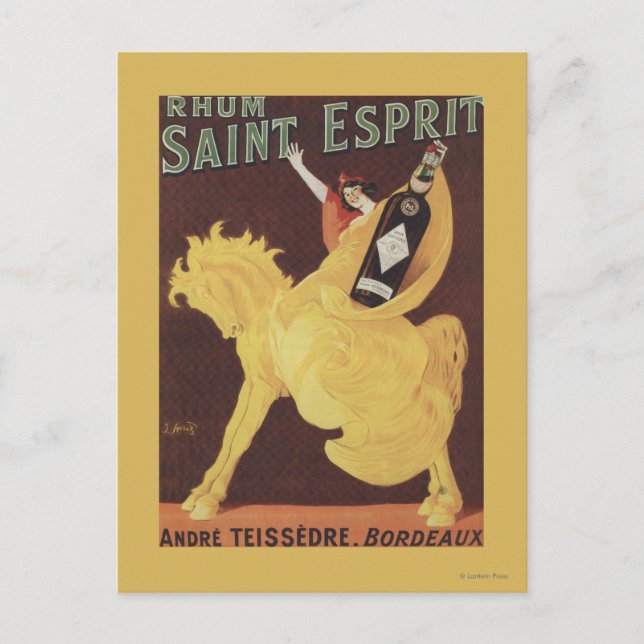 Rum Saint Esprit - Andre Teissedre Promo Postkarte (Vorderseite)