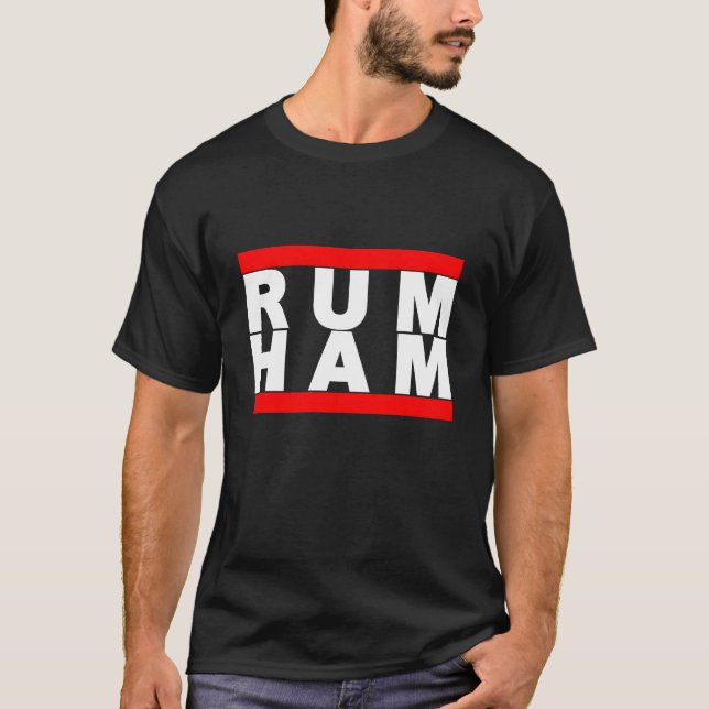 Rum-Schinken T-Shirt (Vorderseite)
