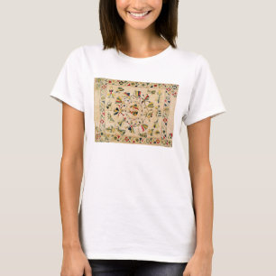 Rumal: Quadrat Stickerei Cover mit Punjabi dan T-Shirt