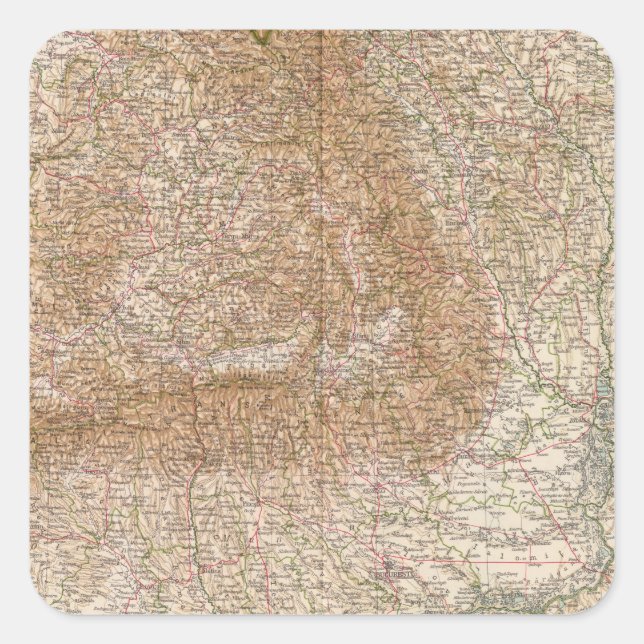 Rumänien 7980 quadratischer aufkleber (Vorderseite)