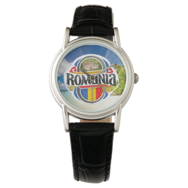 Rumänien Beach Women Watches Armbanduhr (Vorderseite)