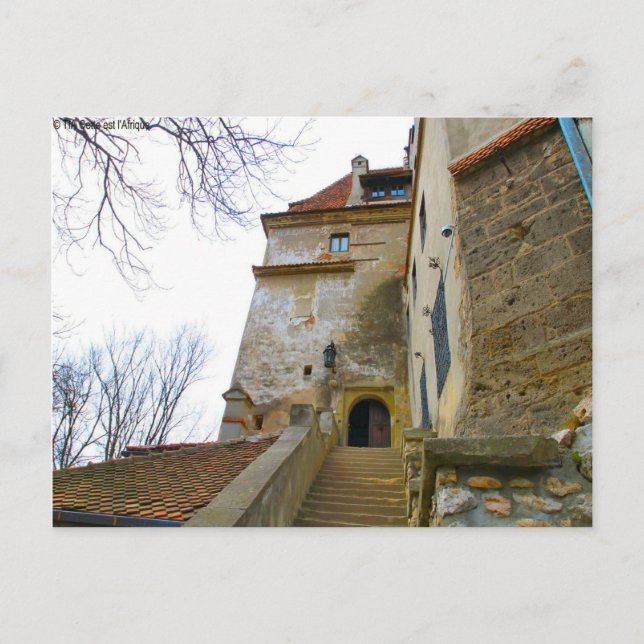 Rumänien, Dracula's castle, Bran, Transylvannia, Postkarte (Vorderseite)