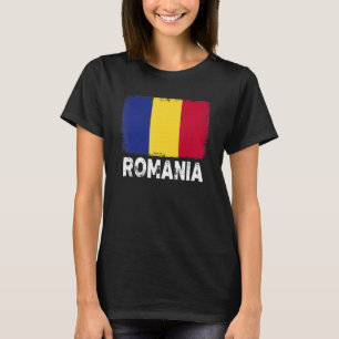 Rumänien - Fahne zur Unterstützung rumänischer Vol T-Shirt