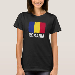 Rumänien - Fahne zur Unterstützung rumänischer Vol T-Shirt