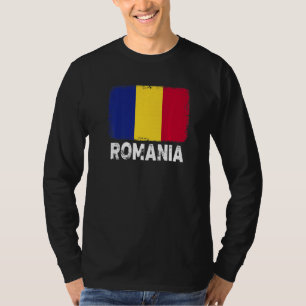 Rumänien - Fahne zur Unterstützung rumänischer Vol T-Shirt