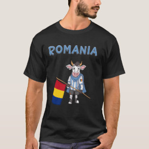 Rumänien-Fan rumänische Kühe T-Shirt