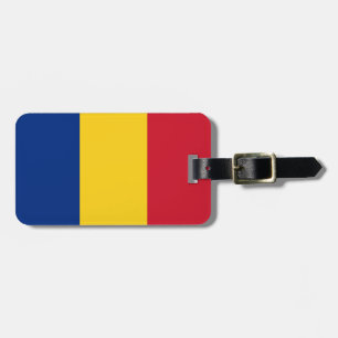 Rumänien-Flagge Gepäckanhänger