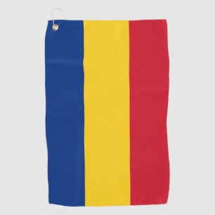 Rumänien-Flagge Golfhandtuch