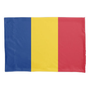 Rumänien-Flagge Kissenbezug