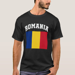 Rumänien Flagge Rumänische Kulturerbe Kultur Rumän T-Shirt