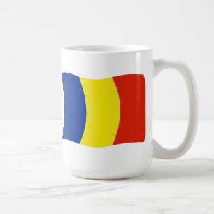 Rumänien Flagge Tasse