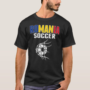 Rumänien Fußball Fans Jersey Unterstützung Rumänis T-Shirt