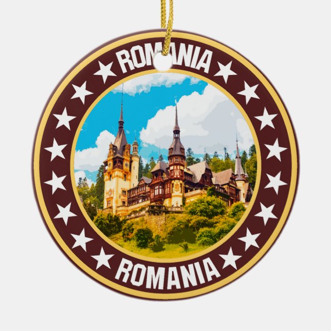 Rumänien Keramik Ornament (Vorne)