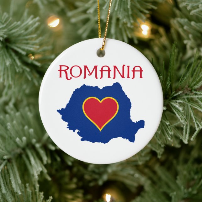 Rumänien Keramik Ornament (Baum)