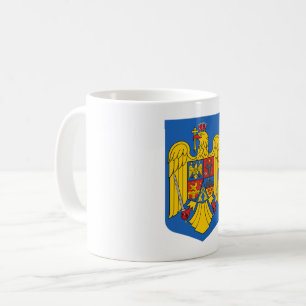 Rumänien Landeswappen Symbol Emblem Flagge Kaffeetasse