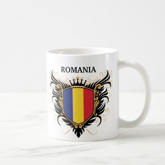 Rumänien [personifizieren Sie] Kaffeetasse (Rechts)