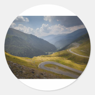 Rumänien Runder Aufkleber