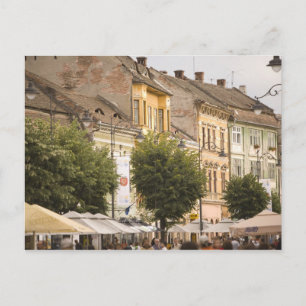 Rumänien, Sibiu. Neue Stadt. RF) Postkarte
