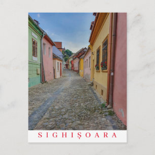 Rumänien Sighisoara Altstadt Ansichtskarte Postkarte