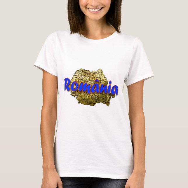 Rumänien T-Shirt (Vorderseite)