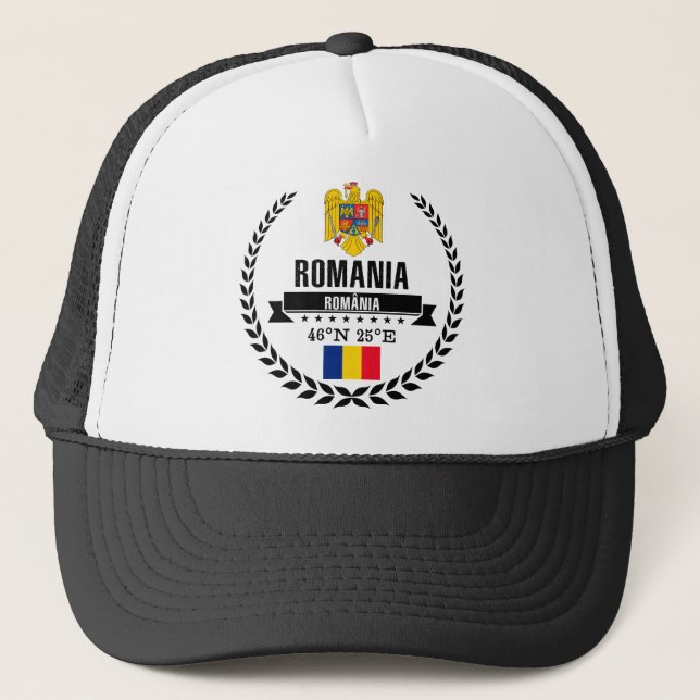 Rumänien Truckerkappe (Vorderseite)