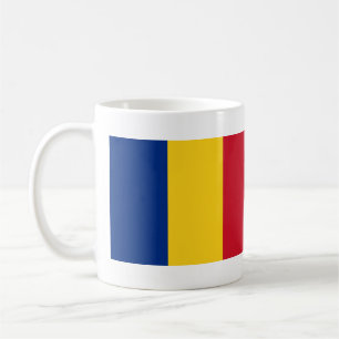 Rumänienflagge Kaffeetasse