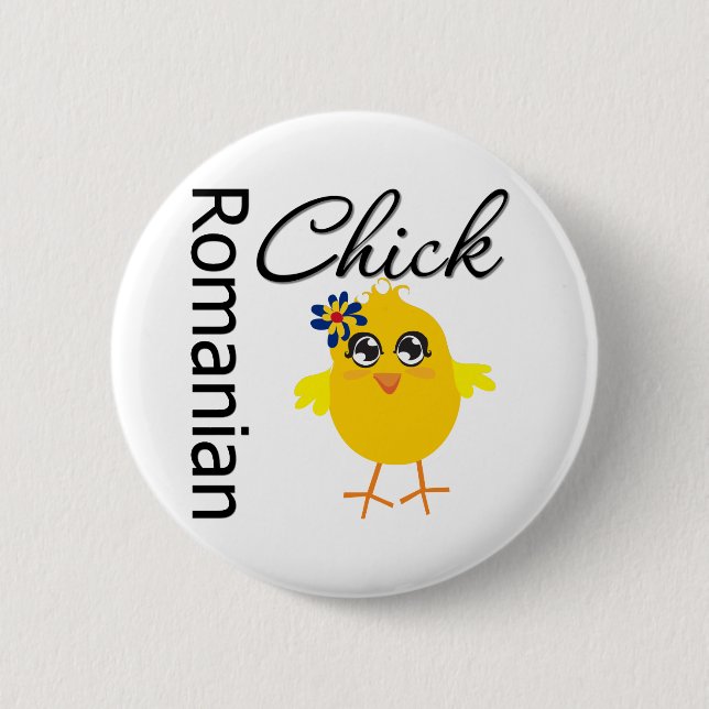 Rumänisch Chick Button (Vorderseite)