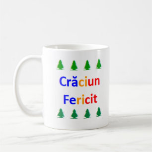 rumänisch Crăciun fericit Kaffeetasse