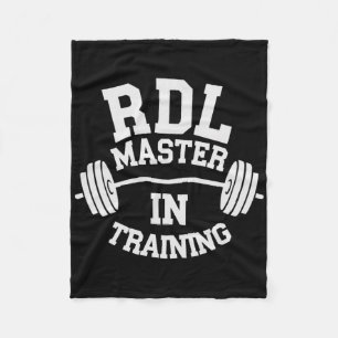 Rumänische Deadlift-Bodybuilding Fitness Workout G Fleecedecke