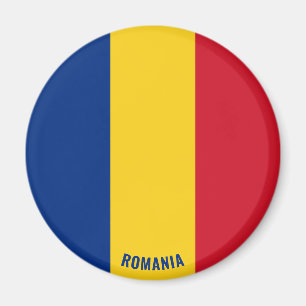 Rumänische Flagge Charming Patriotic Magnet