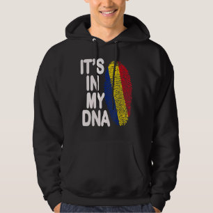 Rumänische Flagge Es ist in meinem DNS rumänisch r Hoodie
