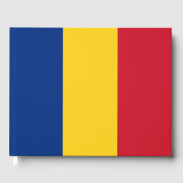 Rumänische Flagge Gästebuch