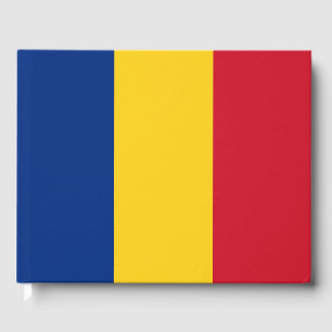 Rumänische Flagge Gästebuch