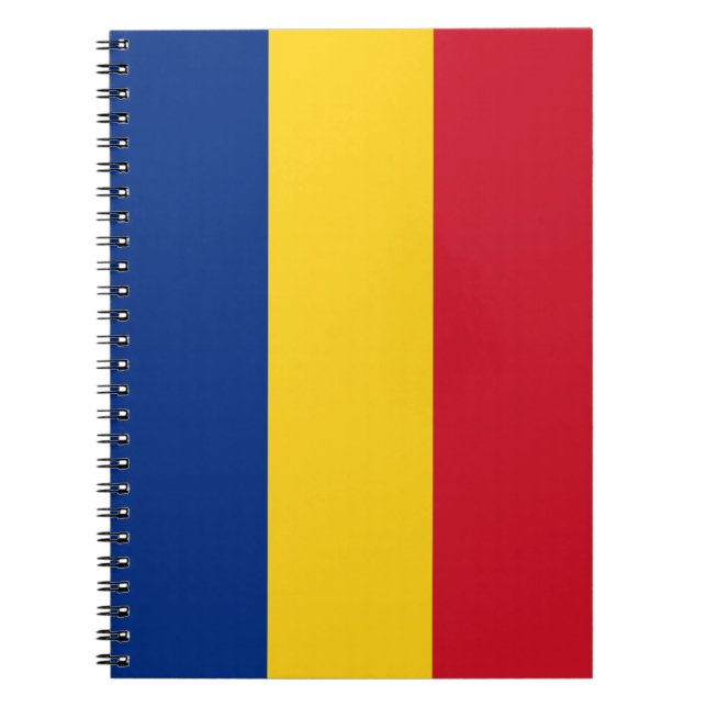 Rumänische Flagge Notizblock (Vorderseite)