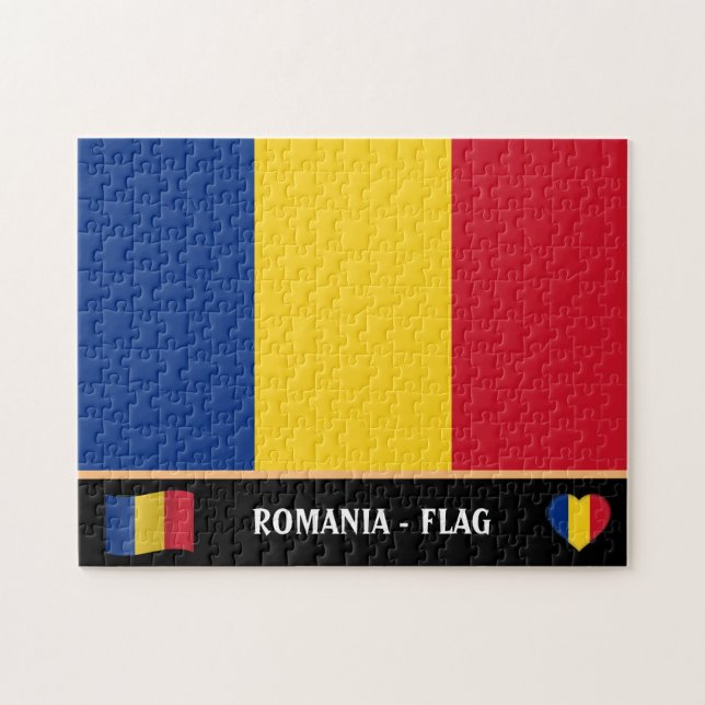 Rumänische Flagge / Rumänien (Horizontal)
