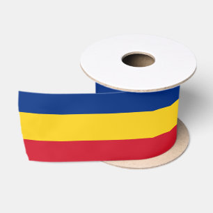 Rumänische Flagge - Rumänien Party, Sport / Tricol Satinband