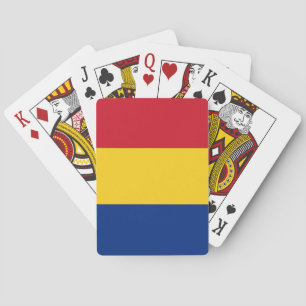 Rumänische Flagge (Rumänien) Spielkarten