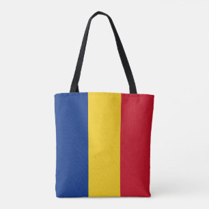 Rumänische Flagge Tasche