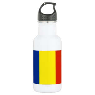 Rumänische Flagge Trinkflasche