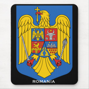 Rumänische Wappen-Mousepad Mousepad