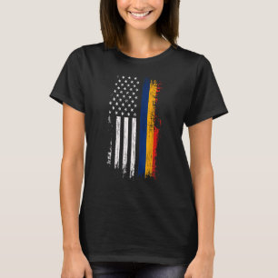 Rumänischer amerikanischer Flaggenstaat - Prix Rum T-Shirt