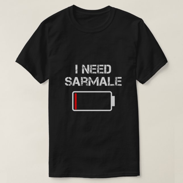 Rumänischer Lebensmittelhandel Rumänien I brauche  T-Shirt (Design vorne)