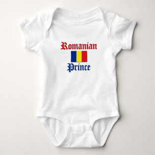 rumänischer Prinz Baby Strampler