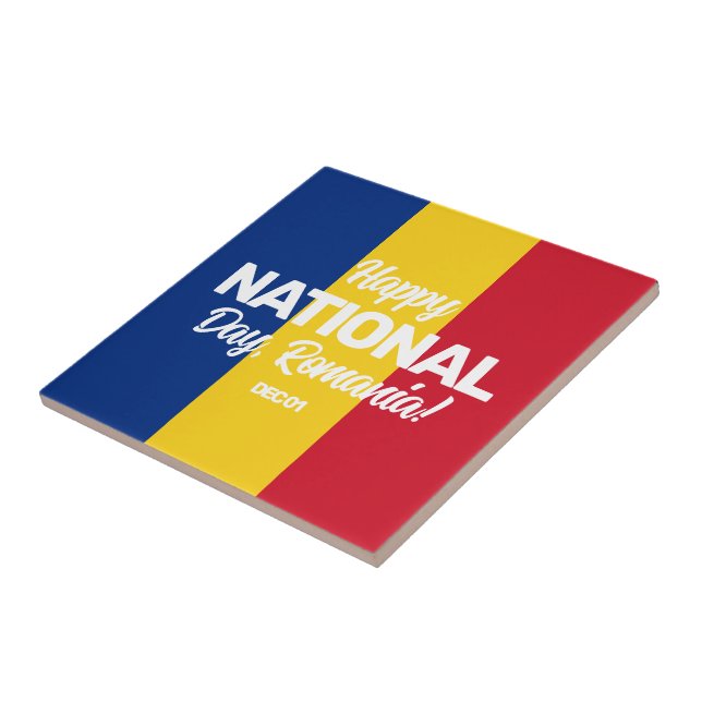 Rumänischer Unabhängigkeitstag Rumänische National Fliese (Seite)