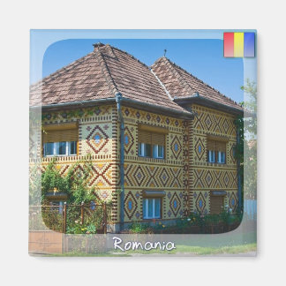 Rumänisches Haus Magnet