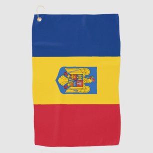Rumänisches Wappen Golfhandtuch