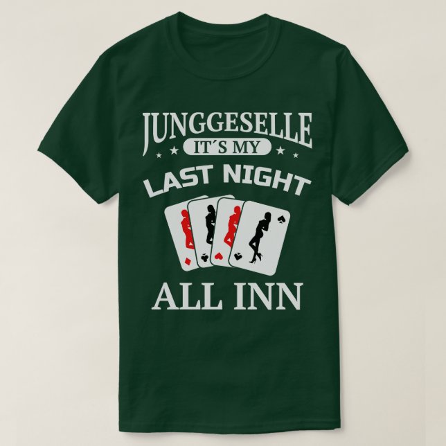 Rumbling Jga Men Groom Bachelor Party 1 T-Shirt (Design vorne)