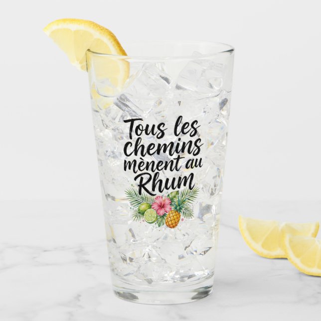 Rumglas Glas (Vorderseite Ice)