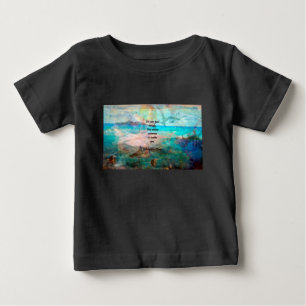 Rumi Inspiration Zitat über das Universum Baby T-shirt